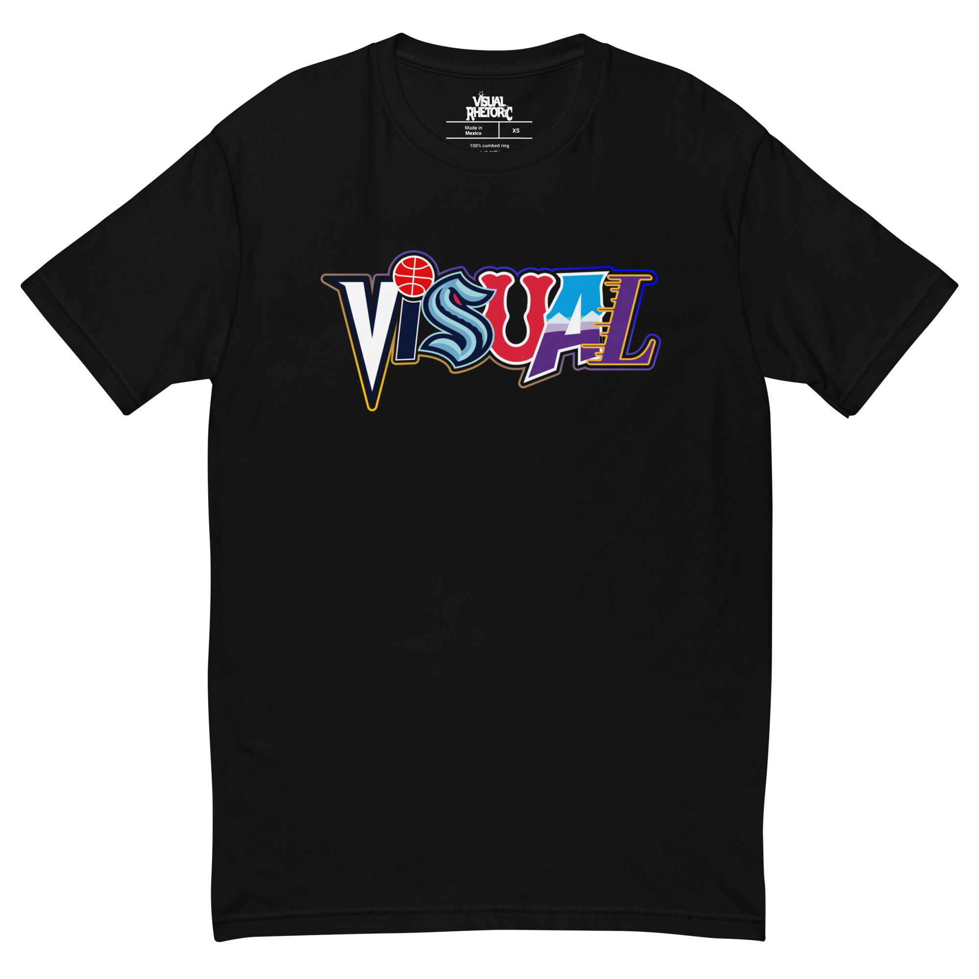 VR VISUAL TEE [blk]