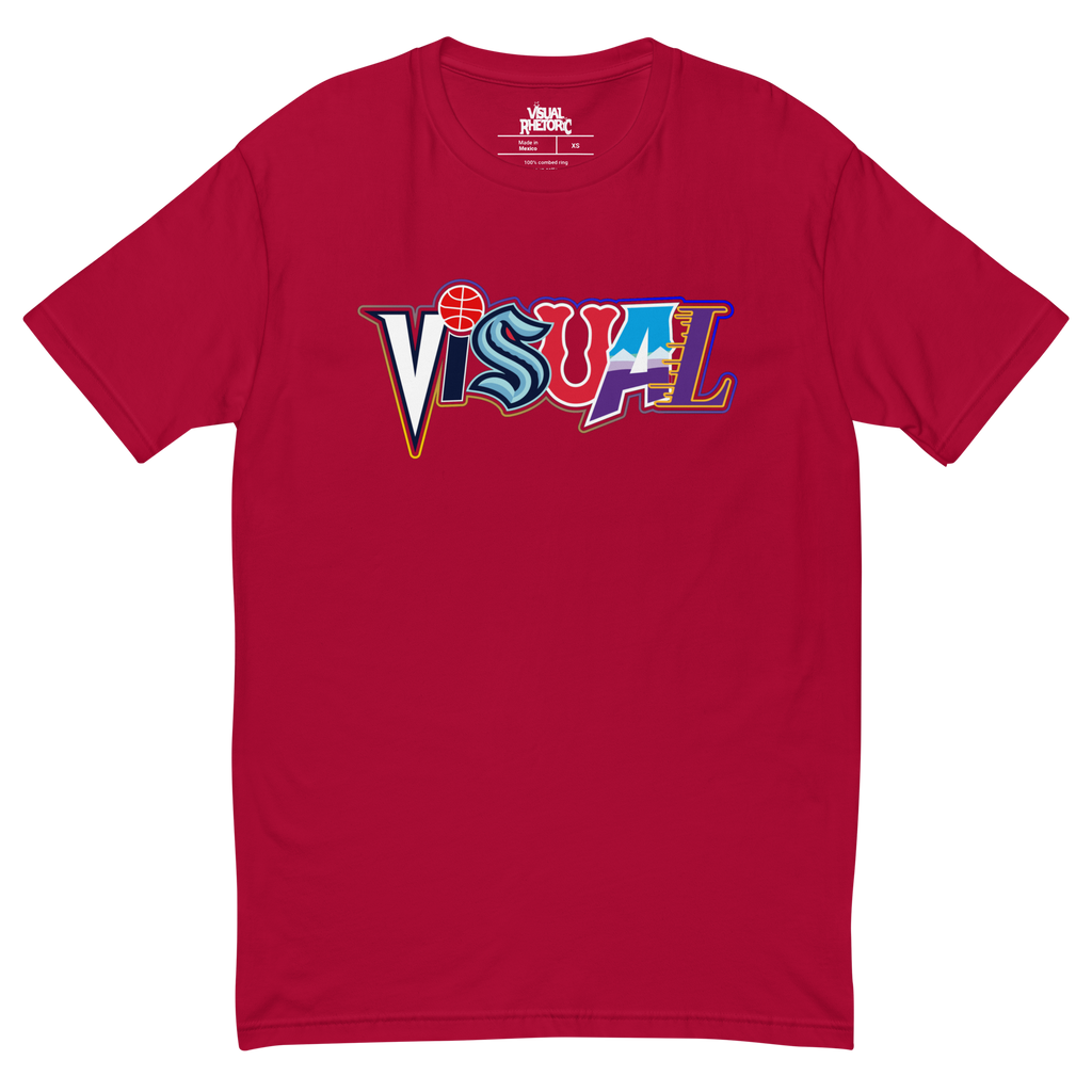 VR VISUAL TEE [red]