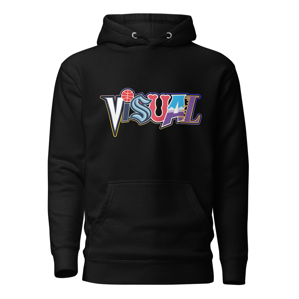 VR VISUAL HOODIE [blk]