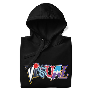 VR VISUAL HOODIE [blk]